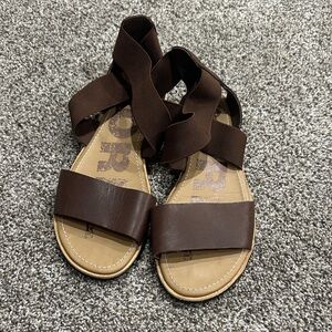 Sorel Brown Women's Sandals